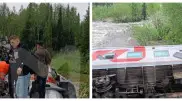 Девять вагонов пассажирского поезда сошли с рельсов в России - десятки пострадавших