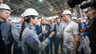 Члены рабочей группы по вопросам утильсбора посетили завод AGROMASH в Костанае