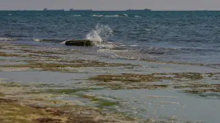 Уровень воды в Каспийском море повысился