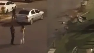 Автомобиль на скорости въехал в детскую площадку в Актау