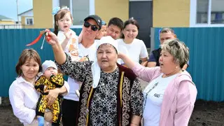 В СКО в развивающемся микрорайоне Бірлік сдали еще 51 дом