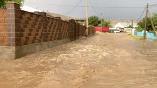 В Жанатасе затопило 47 домов и 400 дворов