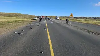 Авто разорвало на части: еще одно смертельное ДТП произошло на трассе Алматы - Астана