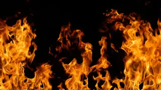 Магазин горел в крупнейшем районе Алматы