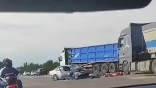 Два пешехода погибли в страшной аварии под Алматы