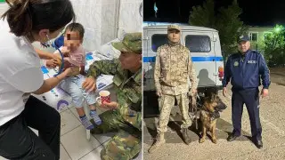 Как пограничник и пес Ройтер спасли трехлетнюю девочку в ЗКО