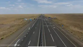 Один из самых опасных участков дороги открыли после ремонта в Алматинской области
