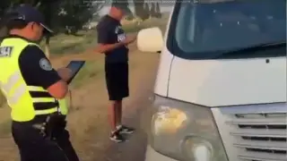 Водители на Toyota Alphard продолжают нарушать ПДД в Жамбылской области