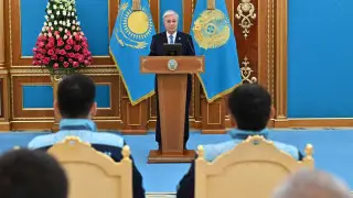 Полное видео выступления Президента Токаева на встрече с медалистами Олимпиады