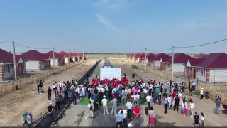 Пострадавшие из-за паводков в Актюбинской области семьи получили новые дома