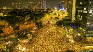 Число участников массовых  протестов в Израиле достигло 700 тысяч человек - СМИ