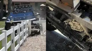 Cybertruck повредился о пластиковый забор: инженеры пообещали сделать броню