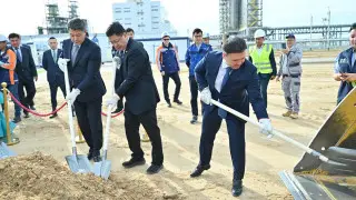 Дан старт строительству казахстанского завода по выпуску полиэтилена