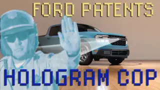Ford патентует голографическую систему с виртуальными полицейскими
