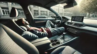 “Фильмы и чипсы за рулем“: можно ли ездить на полном автопилоте в Казахстане