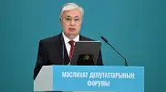 Появилось видео выступления Токаева на форуме депутатов маслихатов