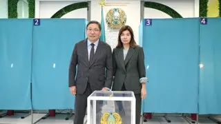 Как в Алматы проходит референдум