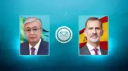 Токаев направил телеграмму королю Испании