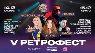 Пятый ретрофестиваль пройдет в декабре в Алматы и Астане