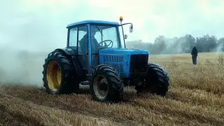 Майор полиции на тракторе насмерть задавил мужчину