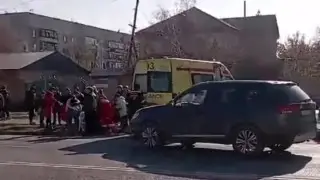 В Астане сбили ребенка на пешеходном переходе возле школы