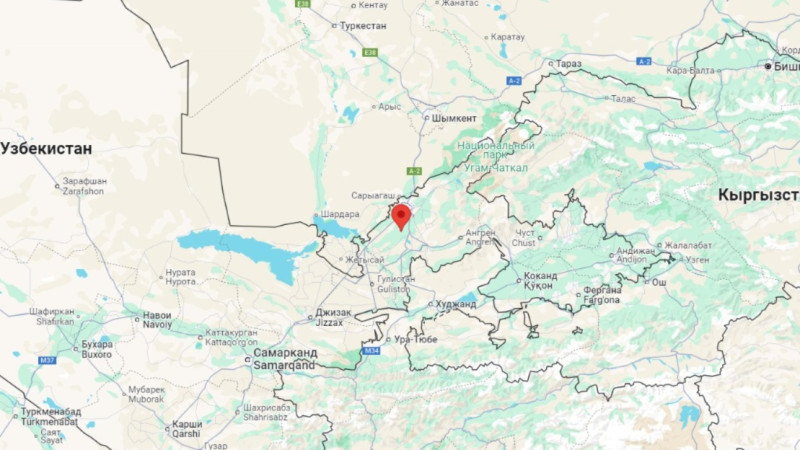 Скриншот Google Карты