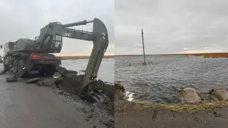 Пять сел отрезали от районного центра в одном из регионов Казахстана