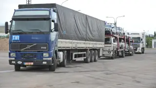 Арестовали и лишили прав за хомут на госномере: водителя грузовика наказали в Жамбылской области