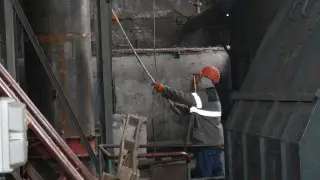 Как идет реконструкция котельных в Теплоэнергоцентре №5 в Кентау