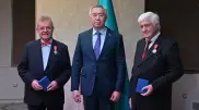 Двух граждан Сербии наградили за особые заслуги перед Казахстаном