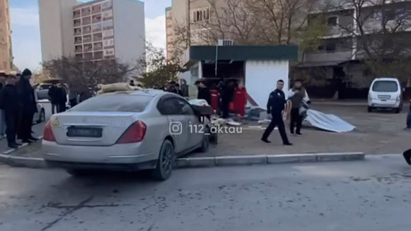 Кадры из видео: instagram.com/112.aqtau