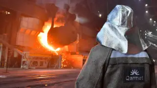 Впервые за историю комбината: в Qarmet в течение года обновили два конвертера