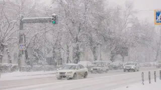Снег и поземка: погода в Астане и Алматы на 3 дня