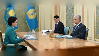 Адресная помощь, трудоустройство: Токаев принял министра Жакупову