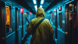 Пассажир поезда напал на проводницу с ножом