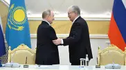 Путин поблагодарил Токаева за оказанное внимание на казахской земле
