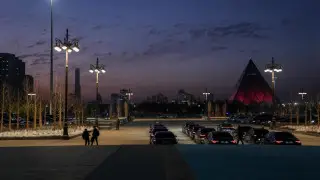 Кортеж ОДКБ вблизи показал фотограф в Астане