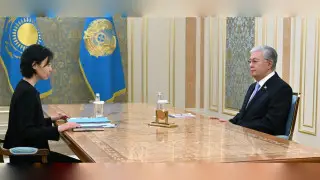 Президент Токаев принял Зульфию Сулейменову