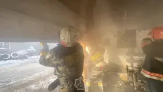 В Астане у грузовика взорвался топливный бак: три человека пострадали