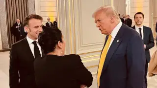 Президент Грузии лично обсудила “украденные выборы“ с Трампом и Макроном