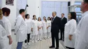 Токаев посетил перинатальный центр в Актобе