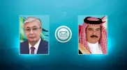 Касым-Жомарт Токаев поздравил короля Бахрейна с Днем независимости
