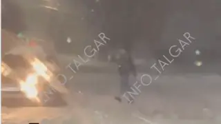 Гонявшегося с ножом в центре Талгара мужчину ищет полиция