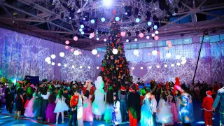 Президентская новогодняя елка прошла в Актобе