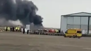 Крушение самолета в Актау: Минздрав готовится вывозить пострадавших