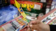 В Астане начали штрафовать за незаконную продажу пиротехники