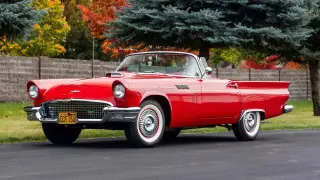 Три уникальных Ford Thunderbird 1957 года уйдут с молотка