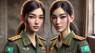 “Романтизации не было“: близняшкам из Жетысу дали имена, которые определили их профессию