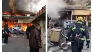 Пожар на продуктовом рынке в Китае унес жизни восьми человек