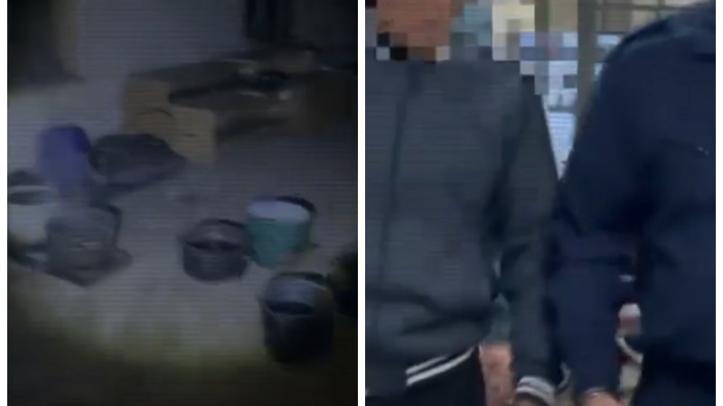 Кадры из видео: Polisia.kz